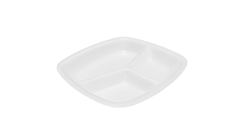 3 Gözlü Köpük Tabak